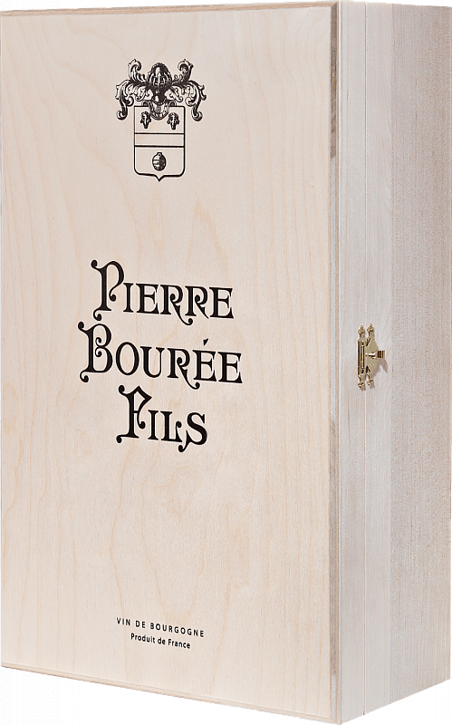 Pierre Bouree Fils подарочная упаковка из березы под 2 бутылки