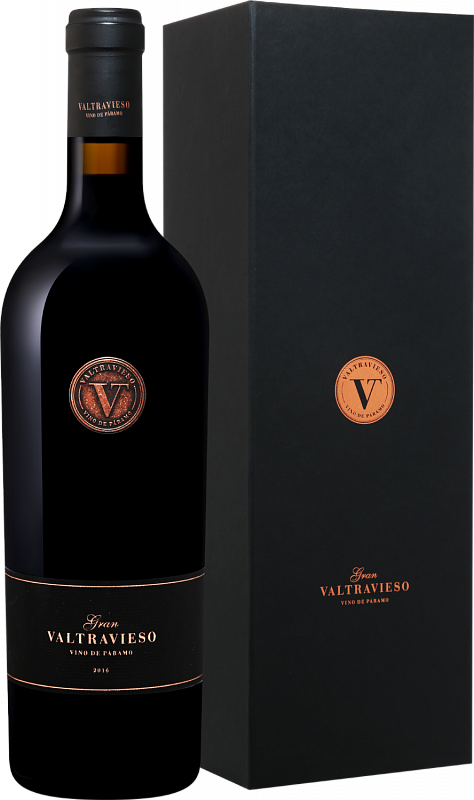 Гран Вальтравиесо Вино де Парамо Рибера дель Дуэро DO Бодегас и Виньедос Вальтравиесо в подарочной упаковке 2016 0.75 л
