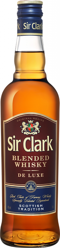 Сир Кларк 3 года купажированный виски - 0.5 л