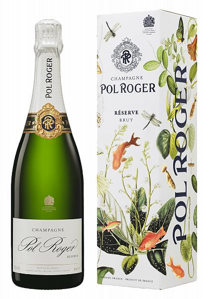 Pol Roger Reserve Champagne AOC (gift box), 0.75л