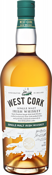 West Cork Single Malt Irish Whiskey, 0.7 л