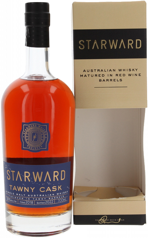 Старвард Тони Каск Солодовый Виски в подарочной упаковке 0.7 л