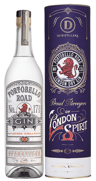 Portobello Road London Dry Gin (gift box), 0.7л