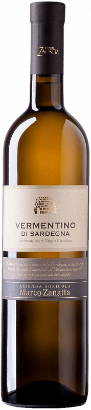 Верментино ди Сардиния DOC Виньети Занатта 0.75 л