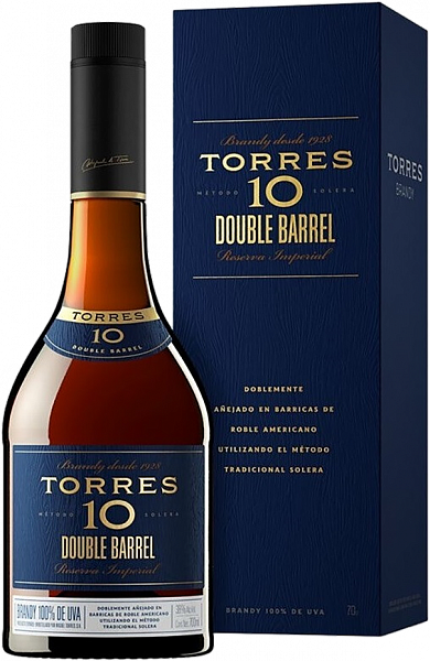 Torres 10 Double Barrel (gift box), 0.7 л